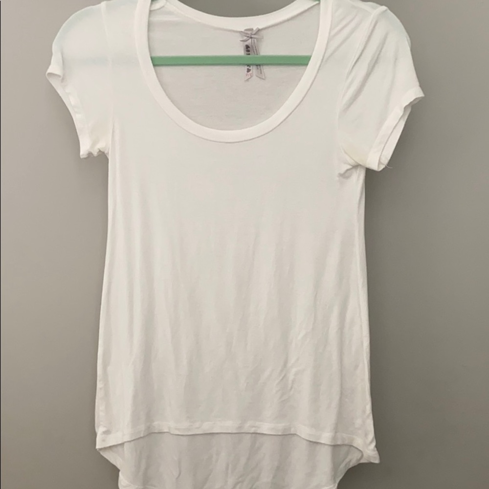 Soft white tee